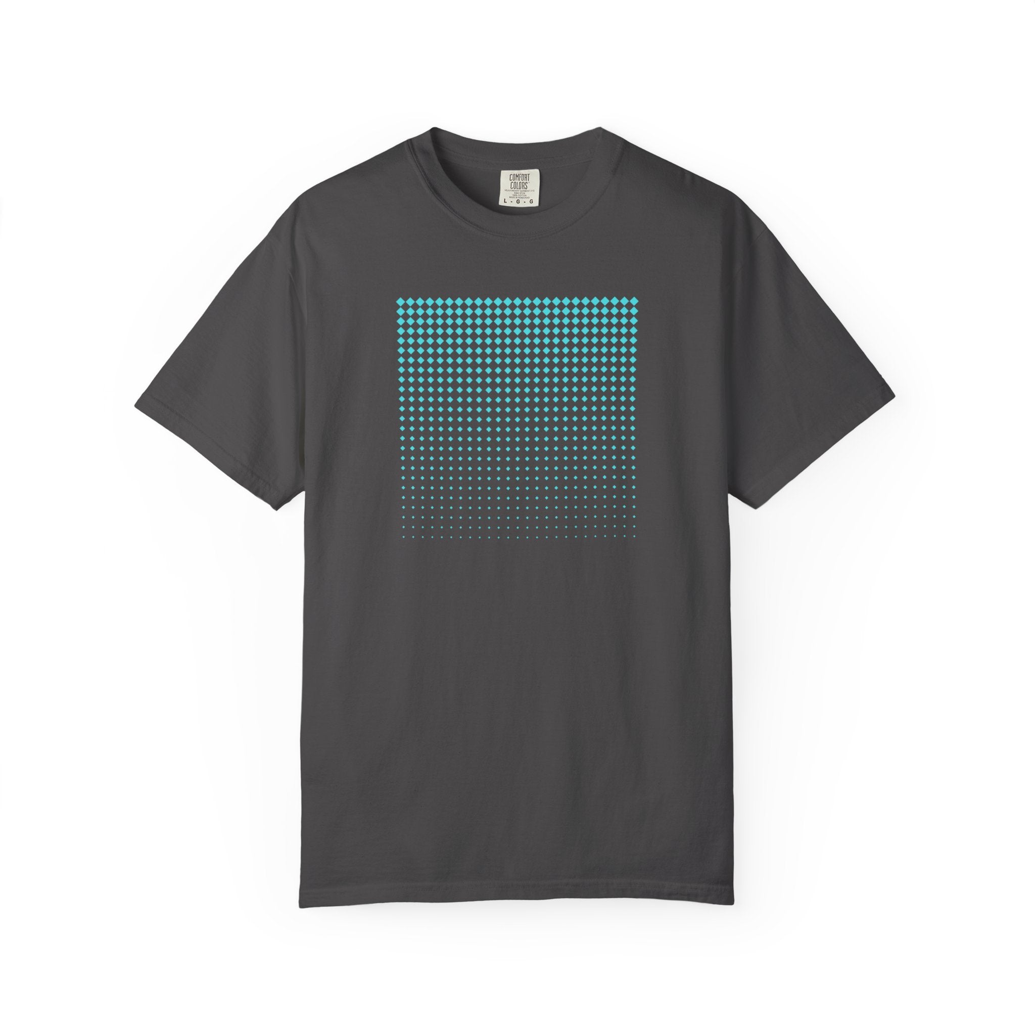 01- Unisex Blue Tech Tee