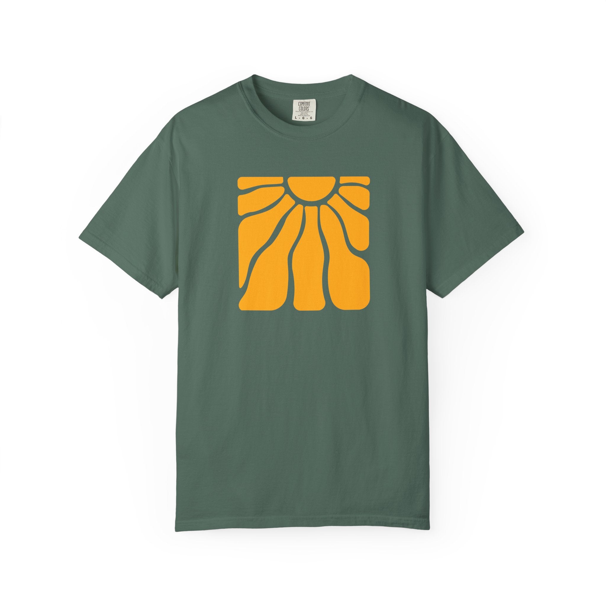 01- Unisex Groovy Sun Tee /  Tee Soleil Groovy unisexe