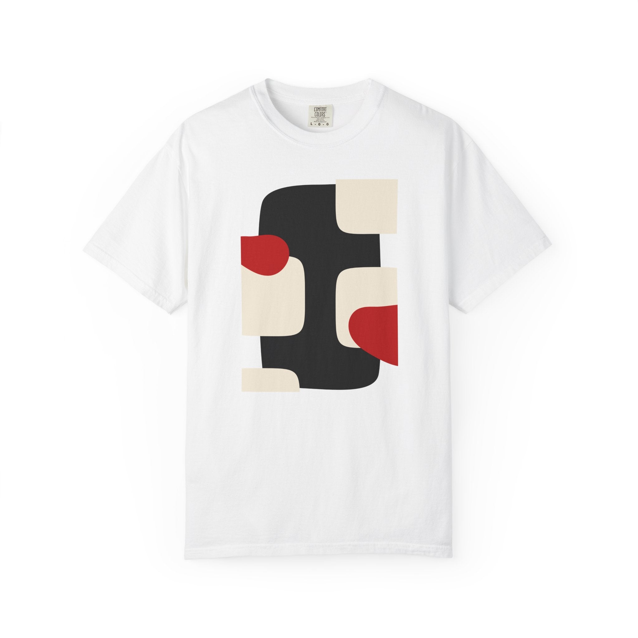 01 - Abstract paint Tee  / Tee Abstrait