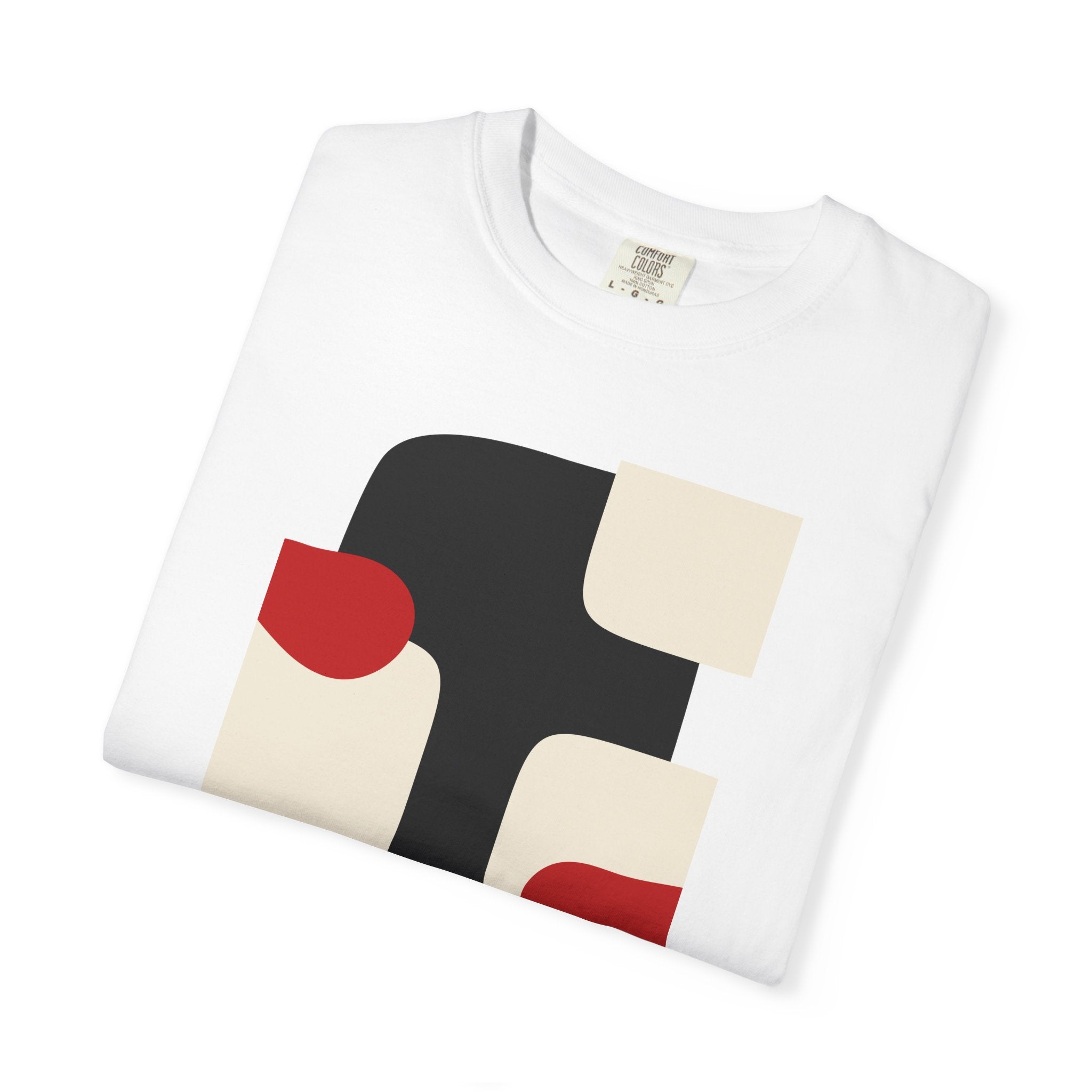 01 - Abstract paint Tee  / Tee Abstrait