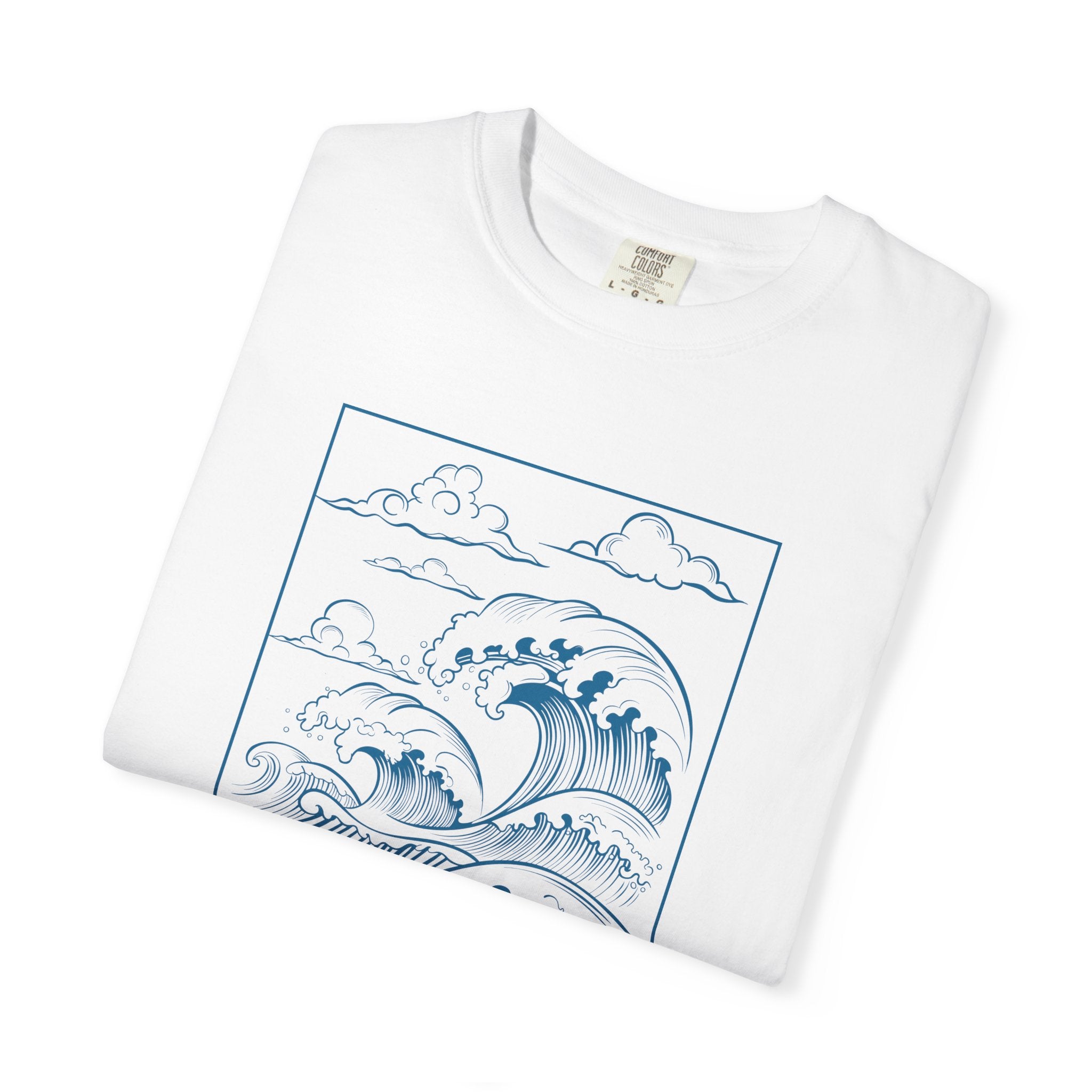 01 - Japanese Wave Tee  / Tee Vague Japonaise
