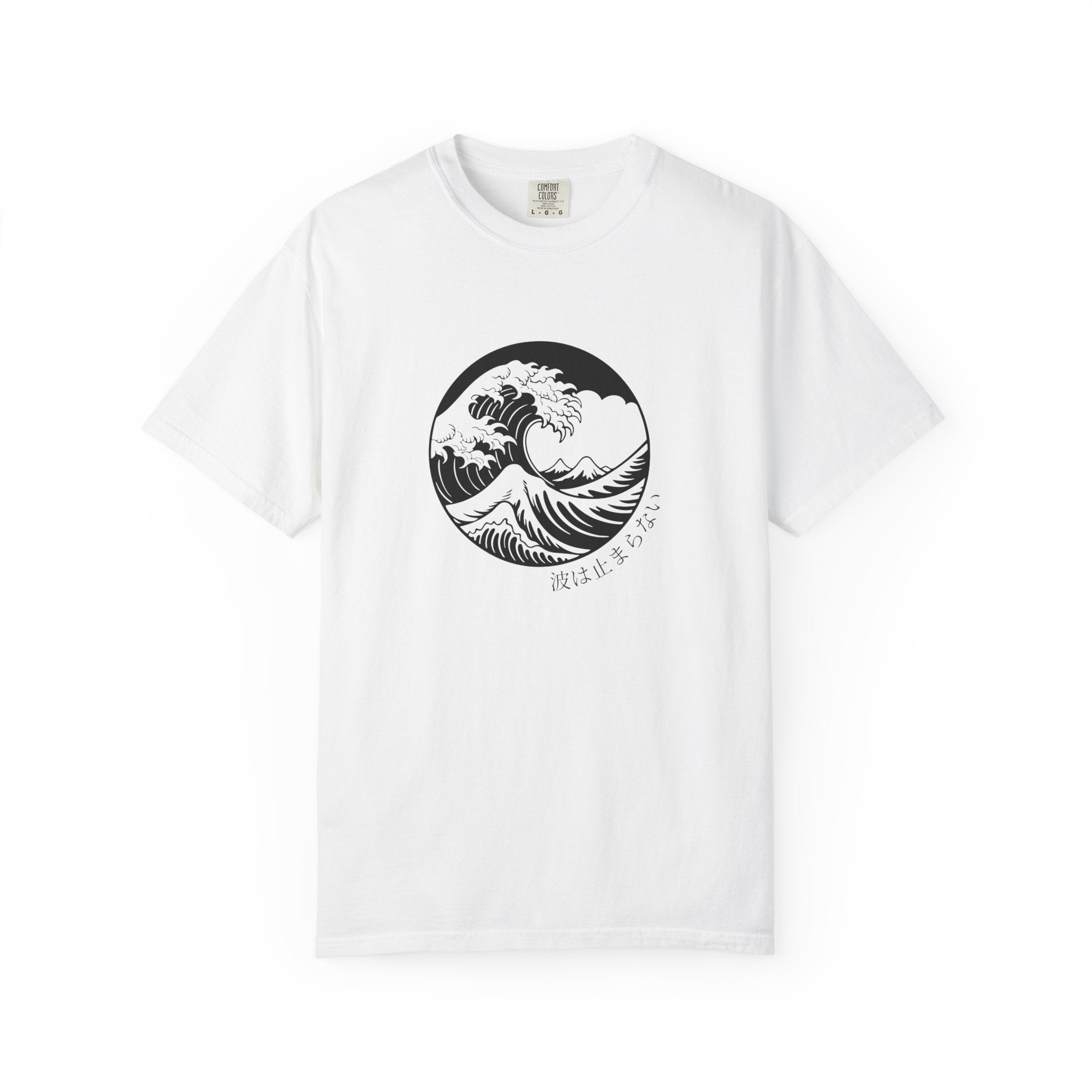 01 - Japanese Wave Graphic Tee  / Vague Japonaise Graphique Tee