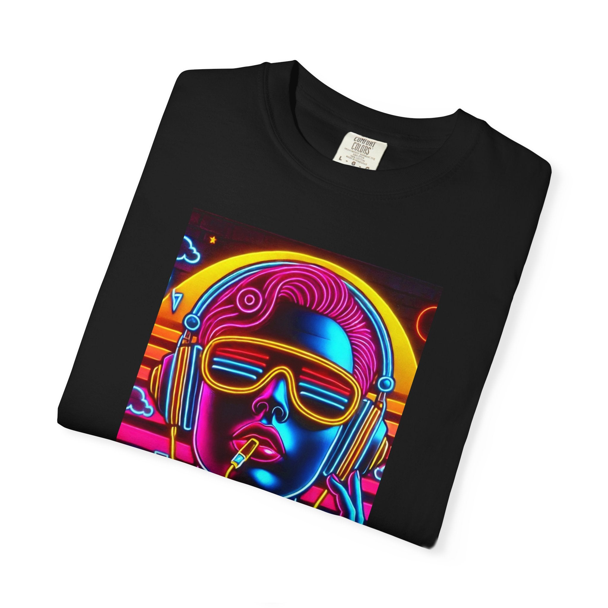01 - Neon colourful Tee  / Tee Néon coloré