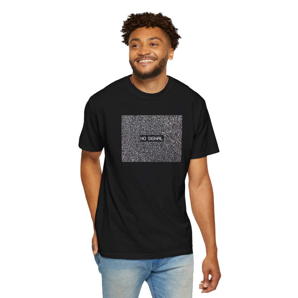01 - Unisex No signal screen Tee