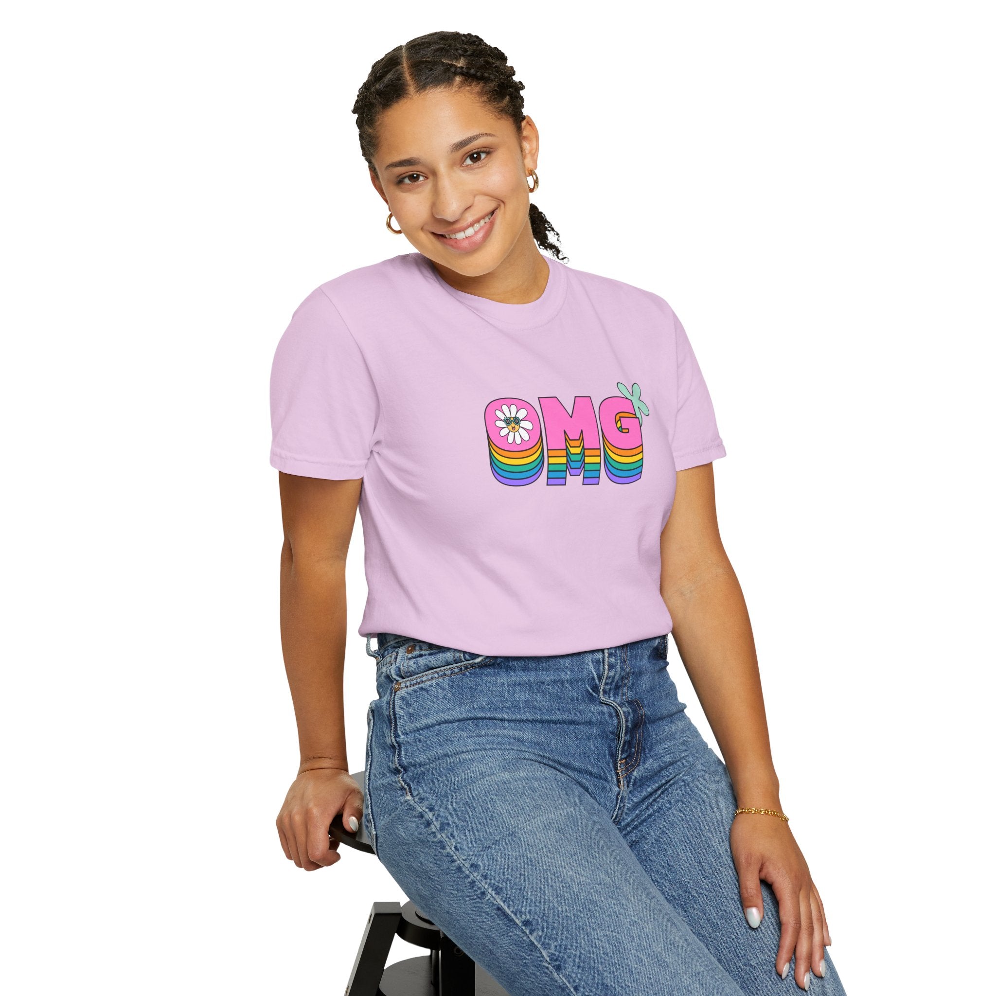 01 - Colorful retro tee 90s 80s / Tee rétro années 90 - 80