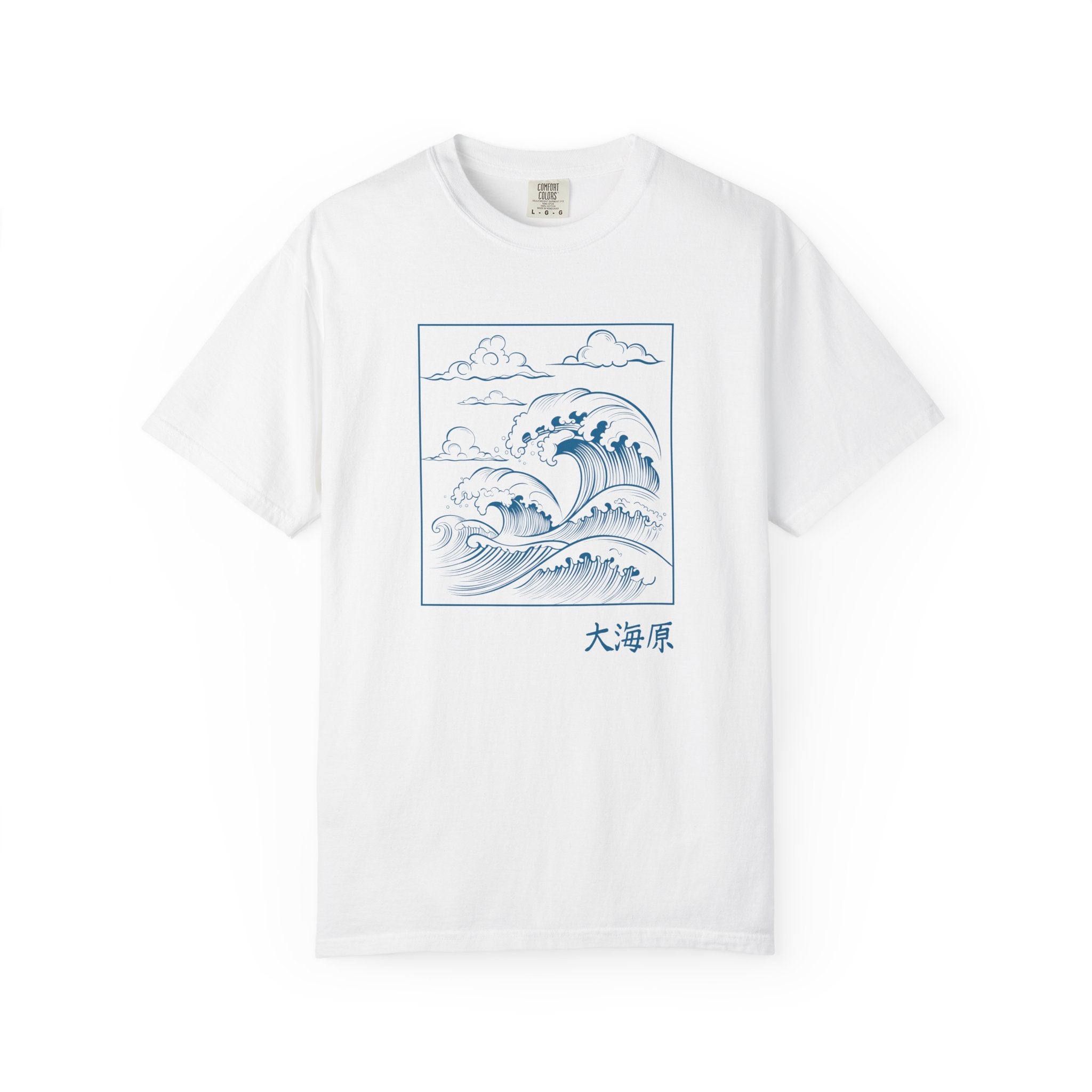 01 - Japanese Wave Tee  / Tee Vague Japonaise