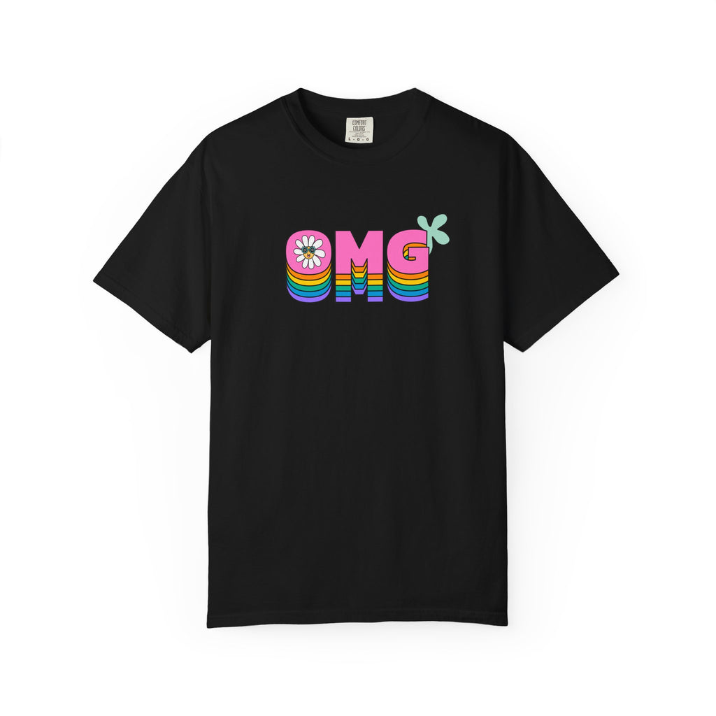 01 - Colorful retro tee 90s 80s / Tee rétro années 90 - 80