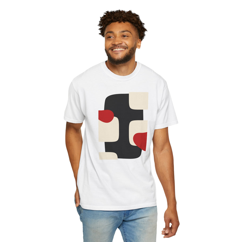 01 - Abstract paint Tee  / Tee Abstrait