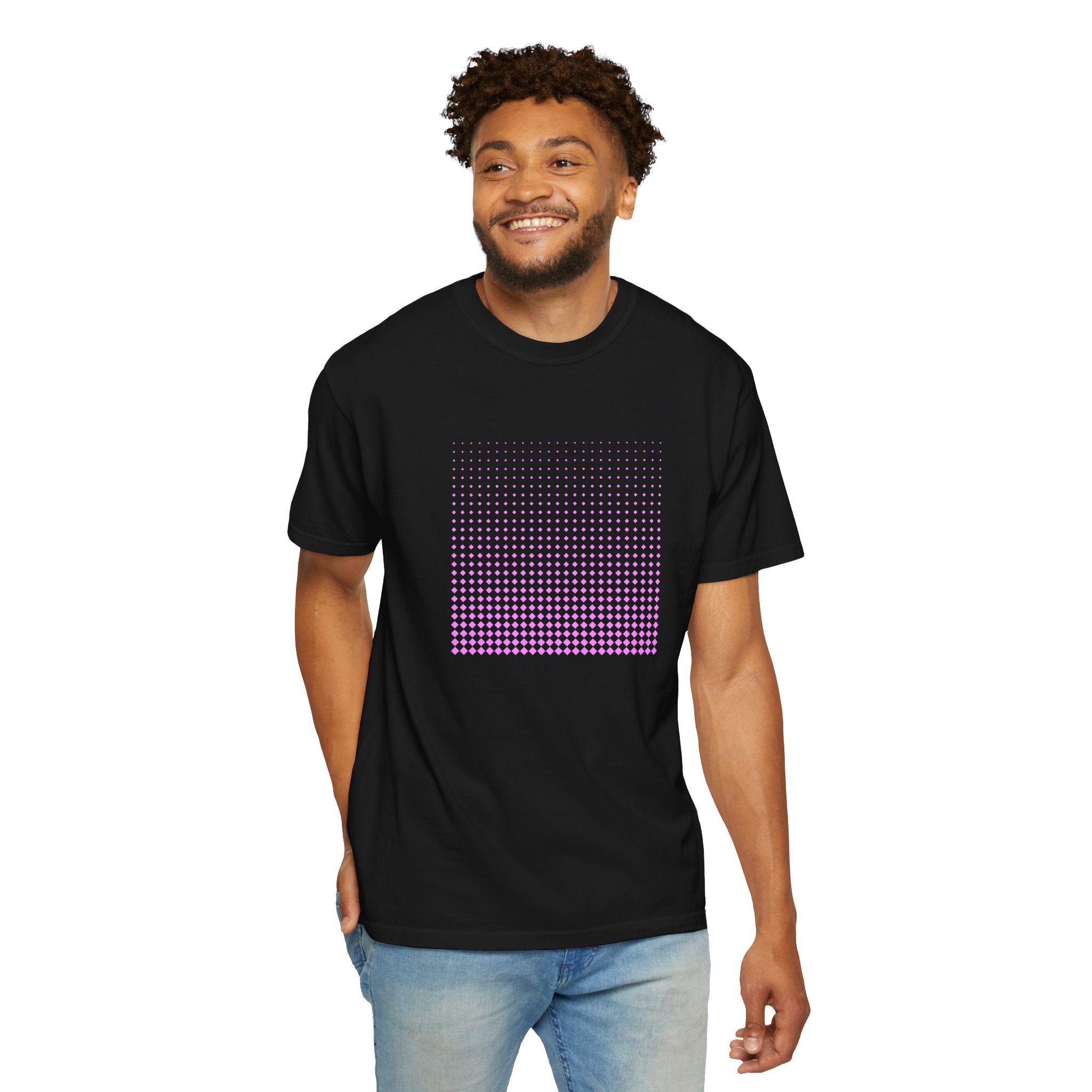 01- Unisex Pink Tech Tee