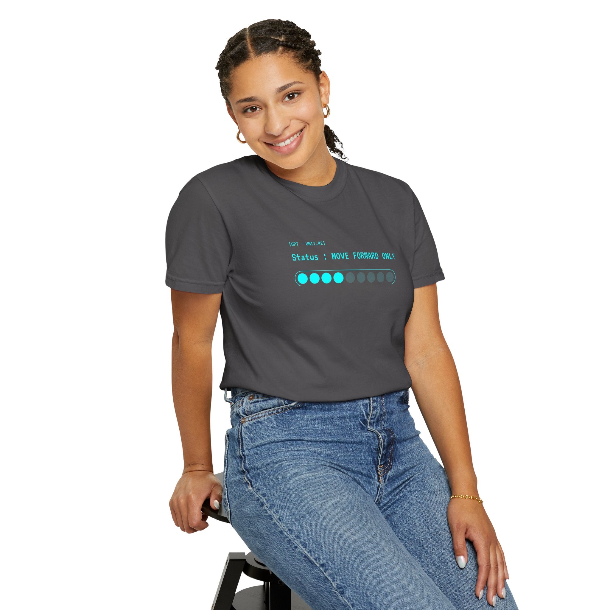 01-  Futuristic graphic Tee