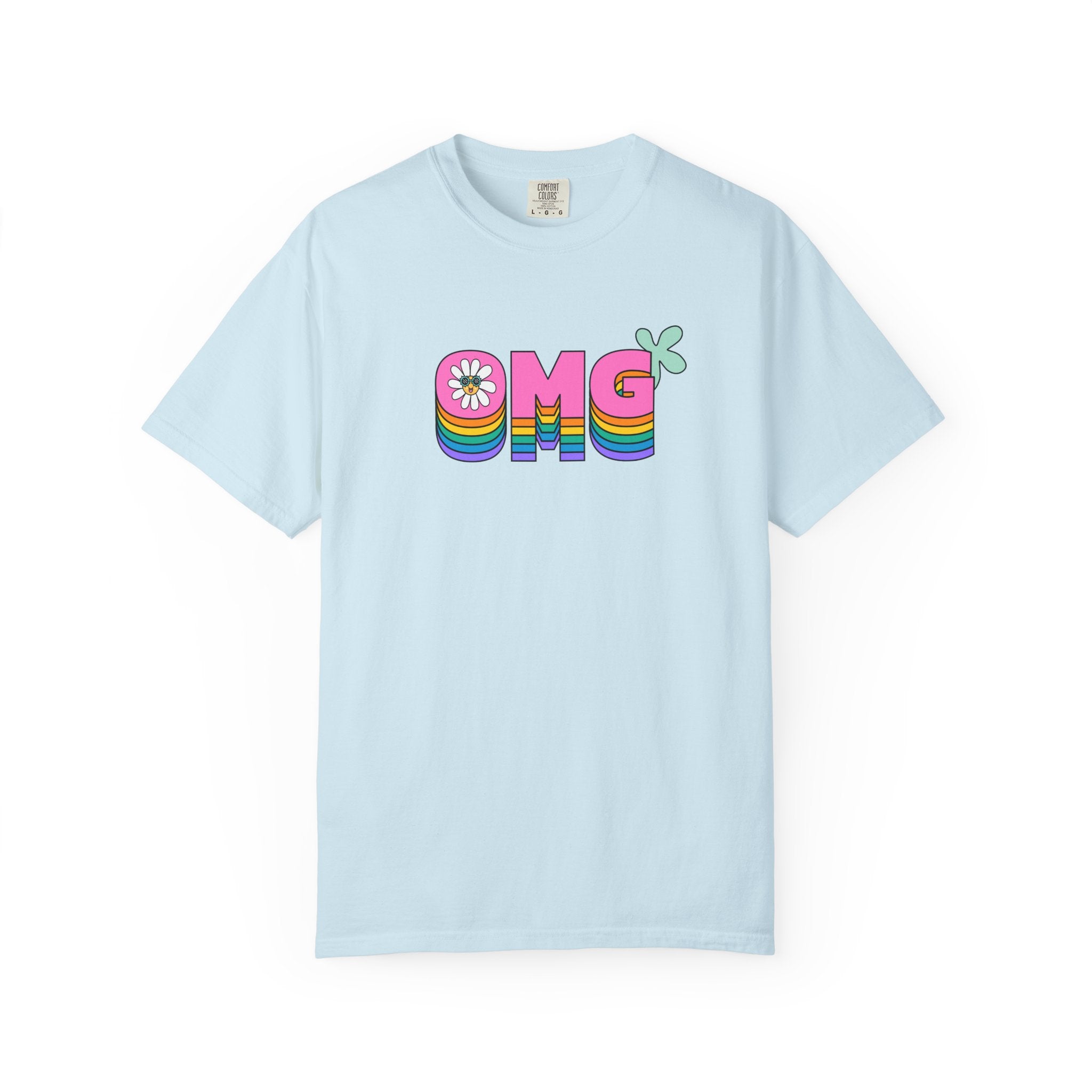 01 - Colorful retro tee 90s 80s / Tee rétro années 90 - 80